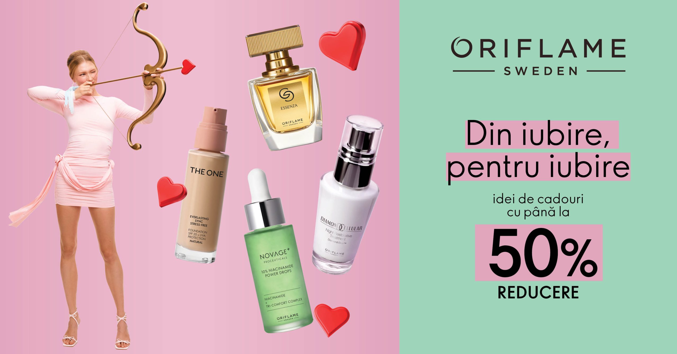 Oriflame: Cadouri de Valentine’s Day care spun mai mult decât „te iubesc”