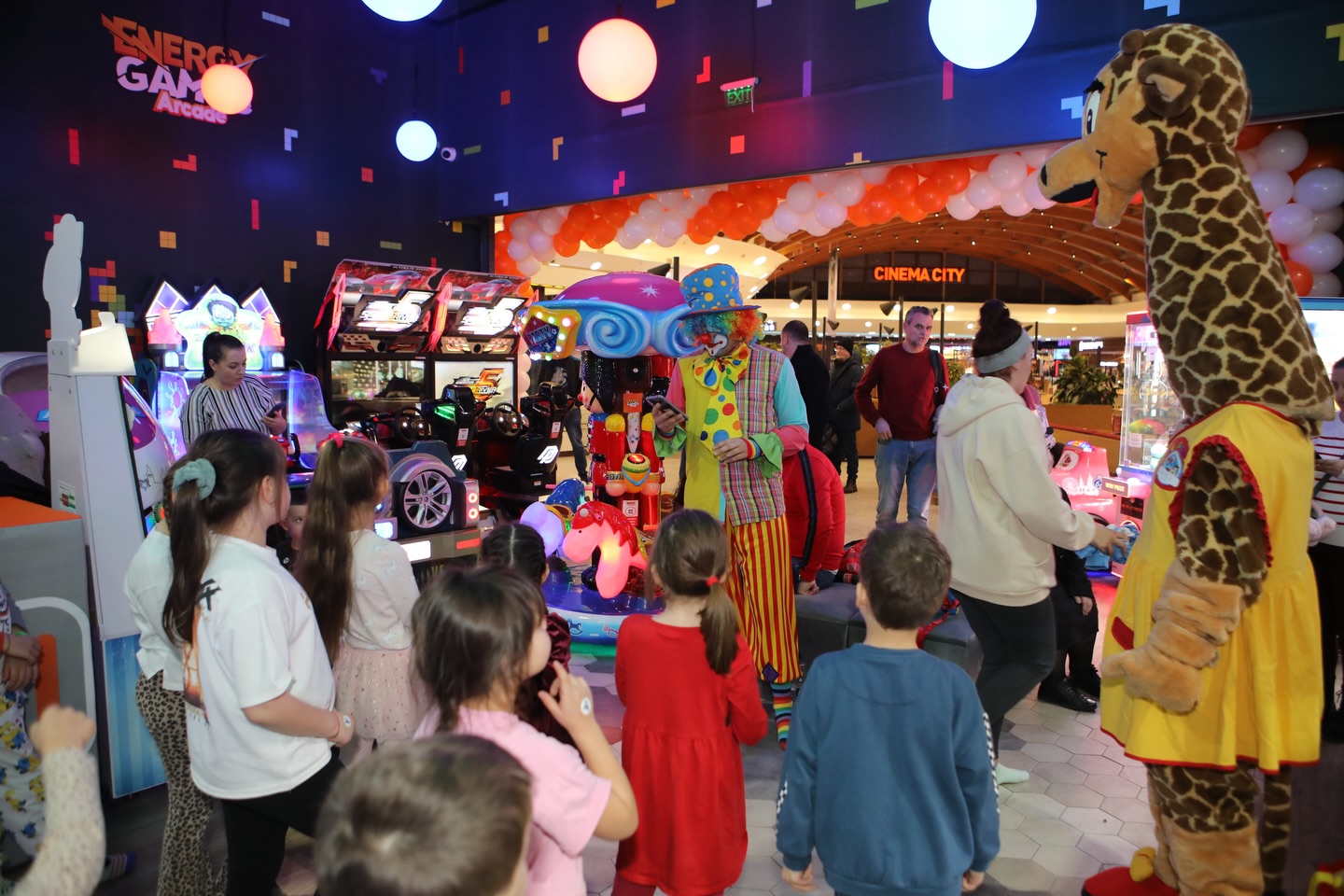 Petreceri pentru copii în Timișoara, la Energy Kids Family Center din Shopping City